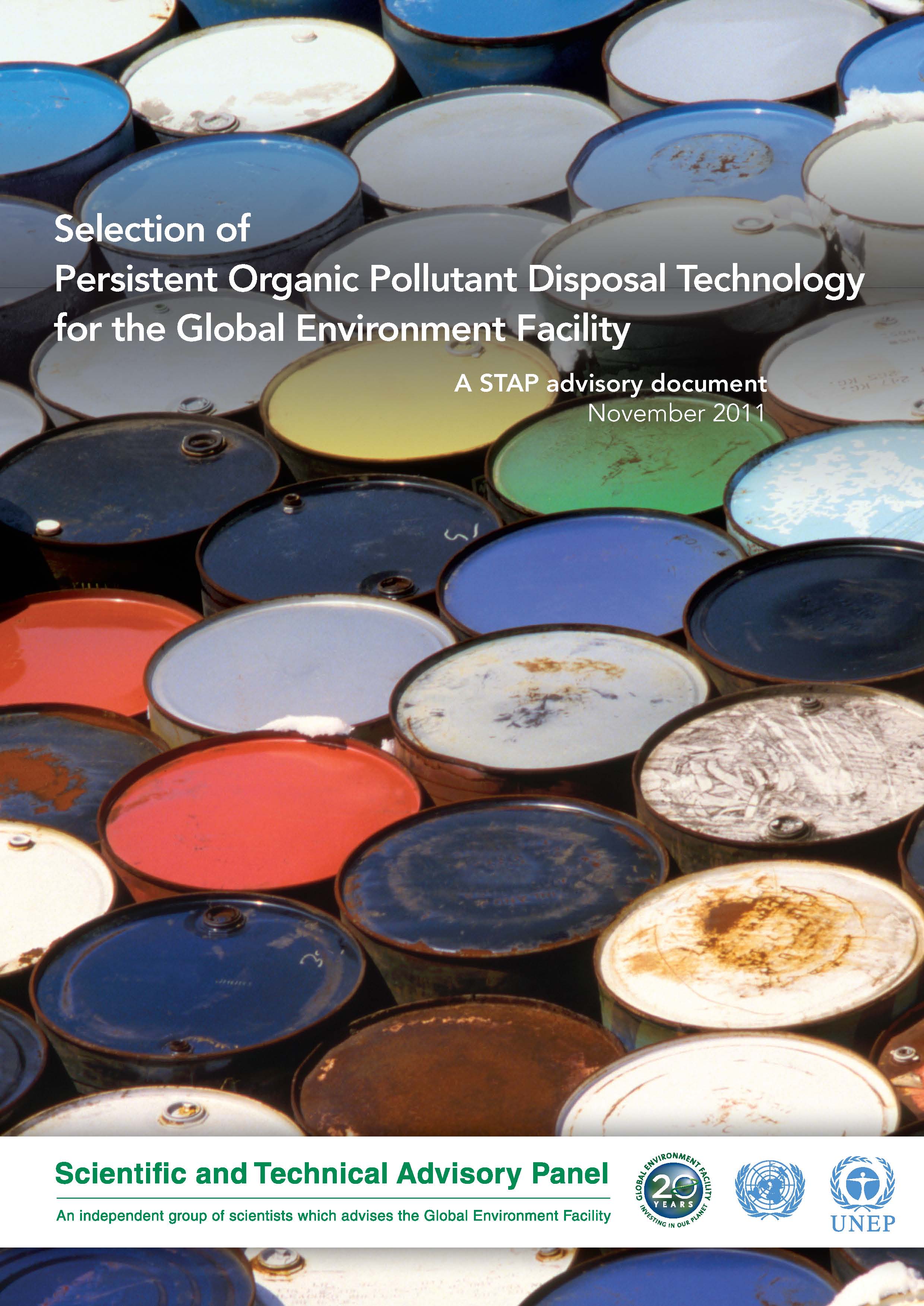Selection of Persistent Organic Pollutant Disposal Technology for the GEF