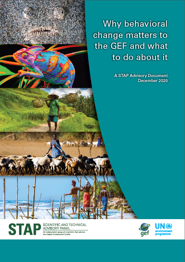 Why behavioral change matters to the GEF and what to do about it