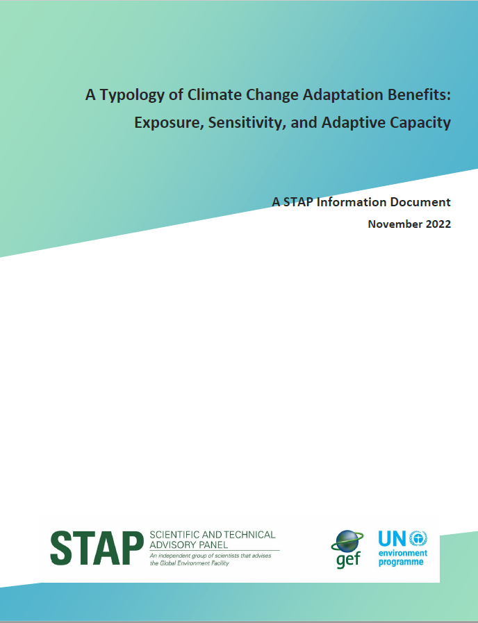 A Typology of Climate Change Adaptation Benefits:  Exposure, Sensitivity, and Adaptive Capacity